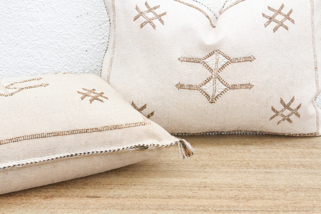 Pair of Allas Air Silk Lumbar Pillows