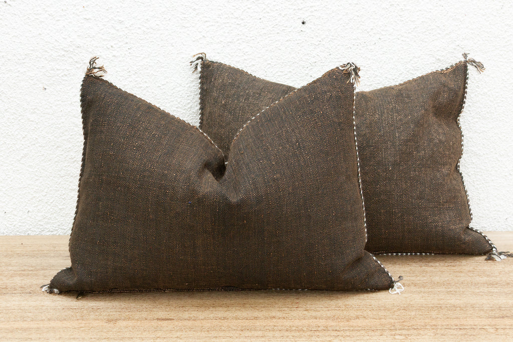 Pair of Cashbah Silk Lumbar Pillows