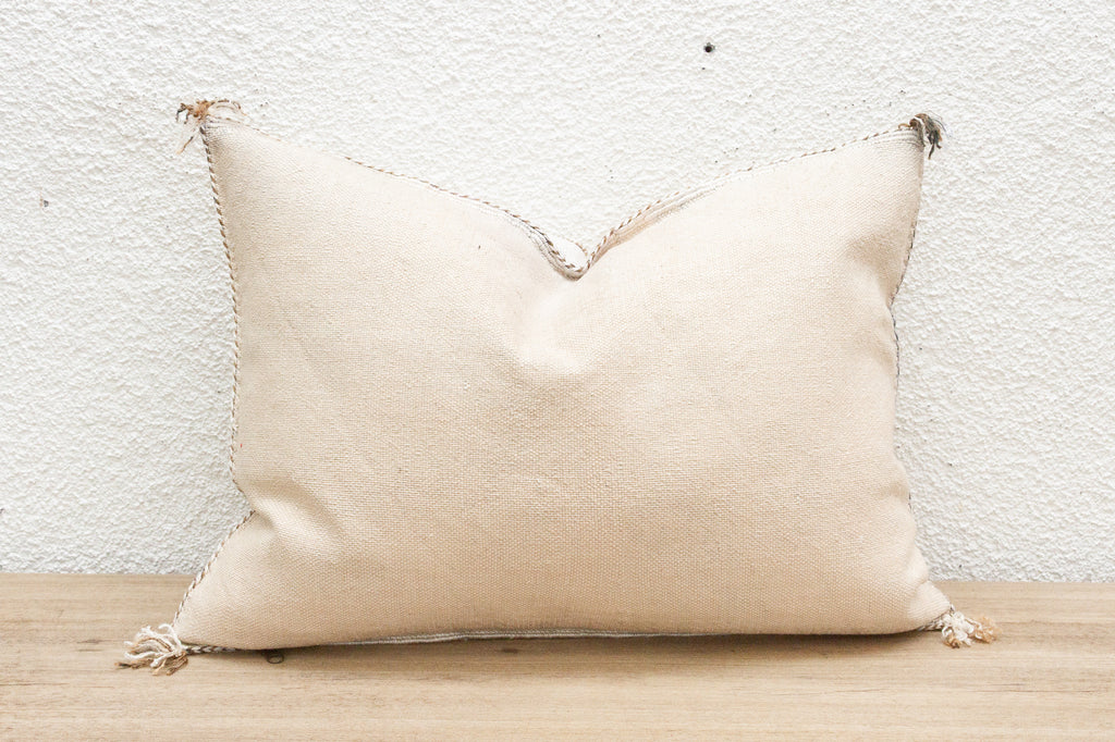 Desert Cotton Silk Rug Lumbar Pillow