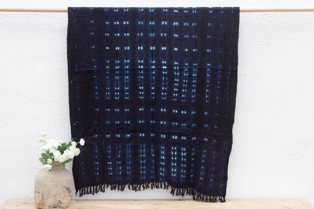 Zuri Blue Indigo Mud Cloth