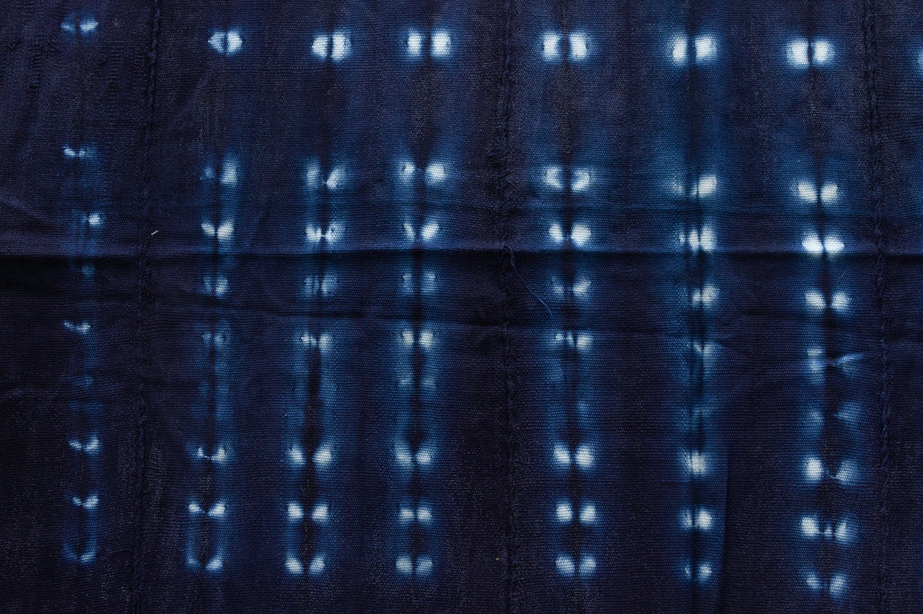 Zuri Blue Indigo Mud Cloth