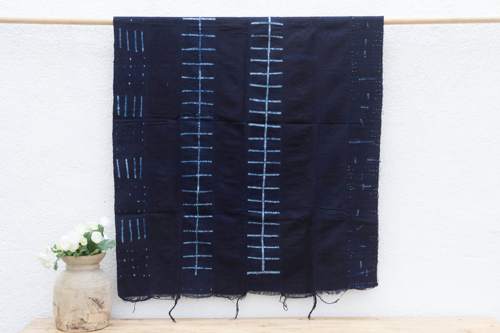 Maji Indigo Mud Cloth