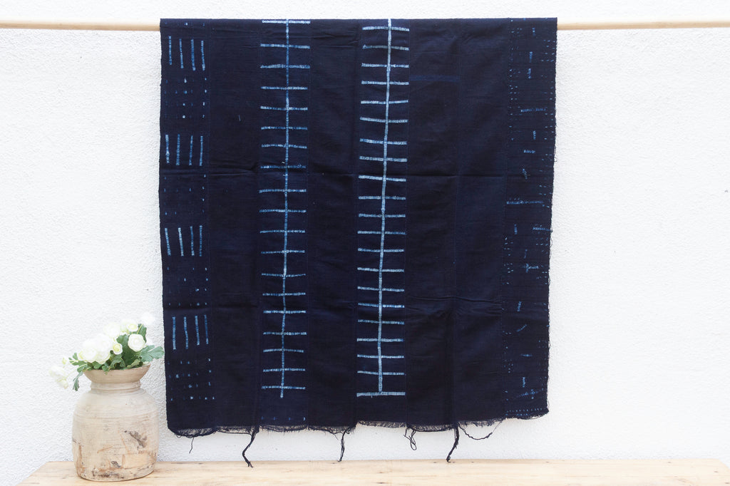 Maji Indigo Mud Cloth