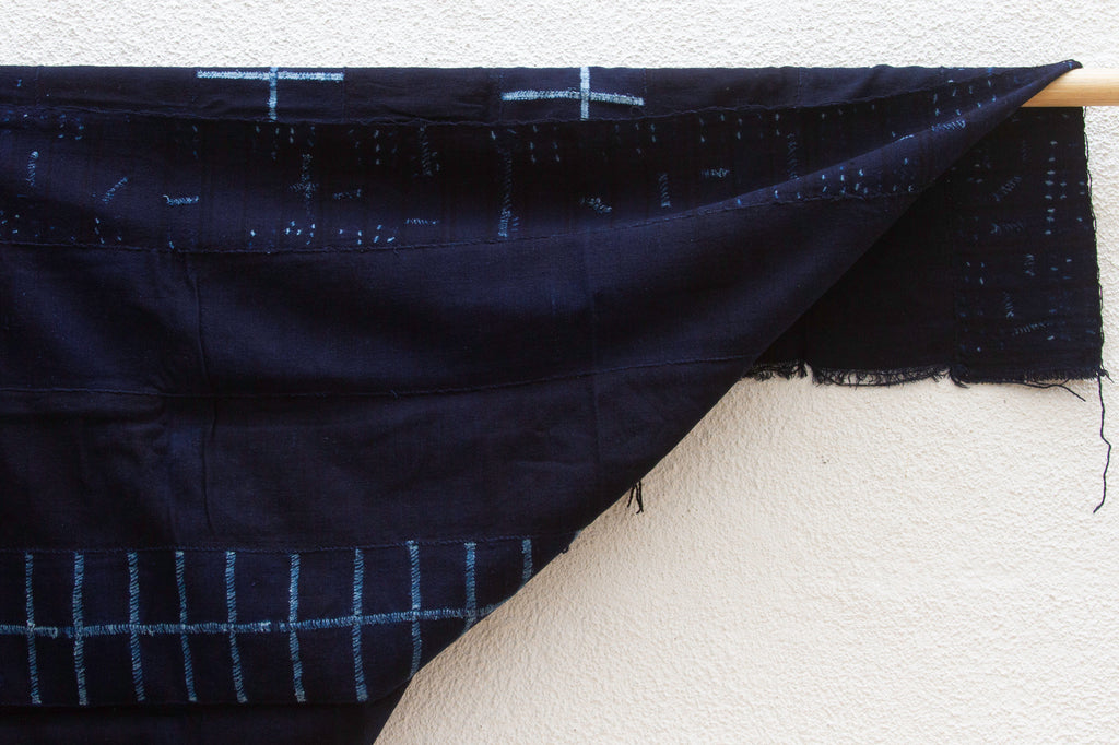 Maji Indigo Mud Cloth