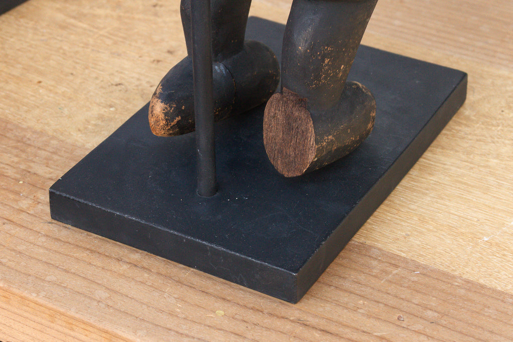 Antique Bamana Jo Society couple on Custom Stand (Trade)