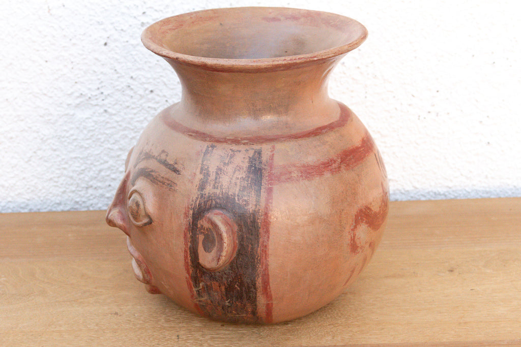Pre Columbian Terracotta Moche Effigy Vessel (Trade)