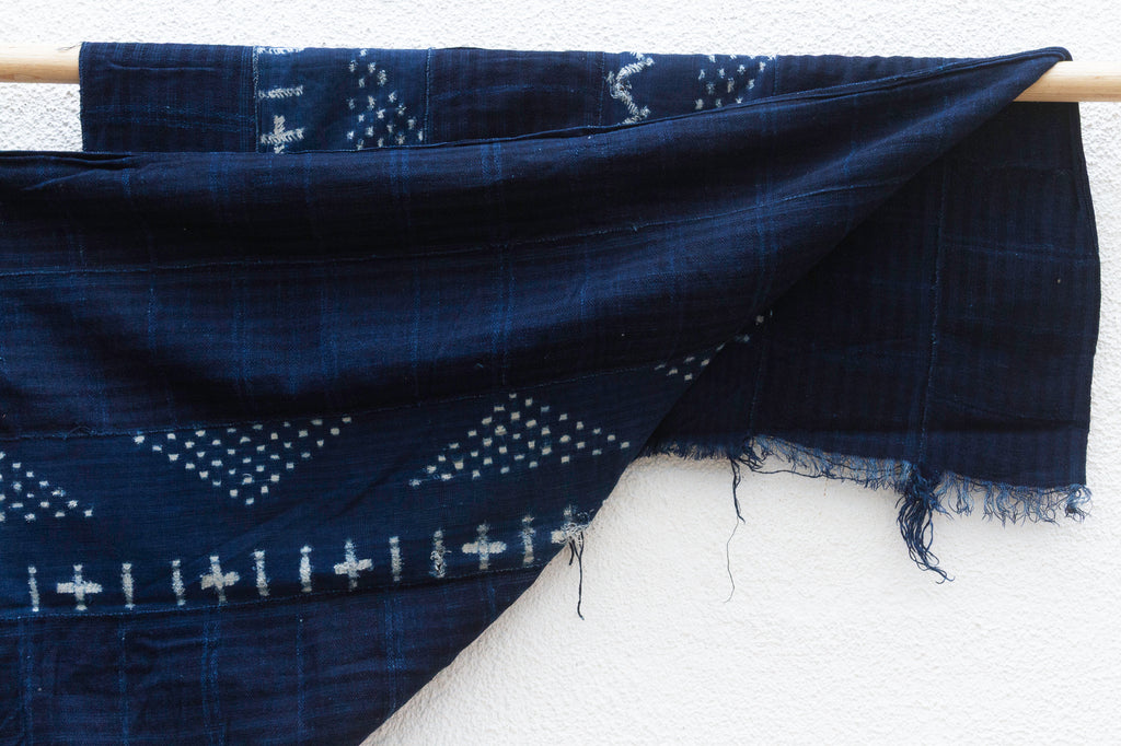 Yara Indigo Mud Cloth