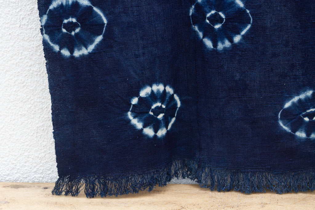 Kente Echo Indigo Mud Cloth