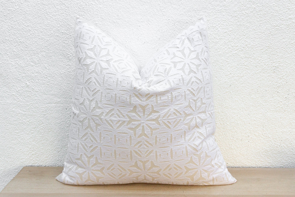 Biscotti Euro Applique Pillow Cover