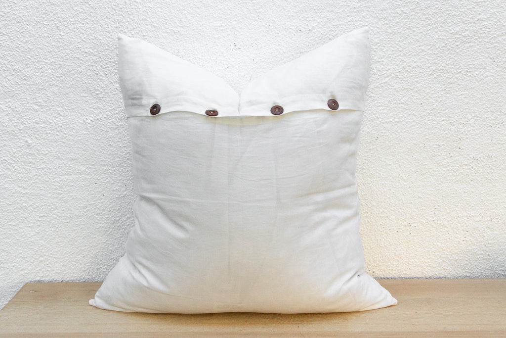 Woven Dawn Euro Applique Pillow Cover