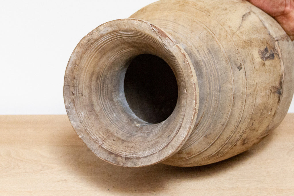 Indian Wooden Pot-Hitet