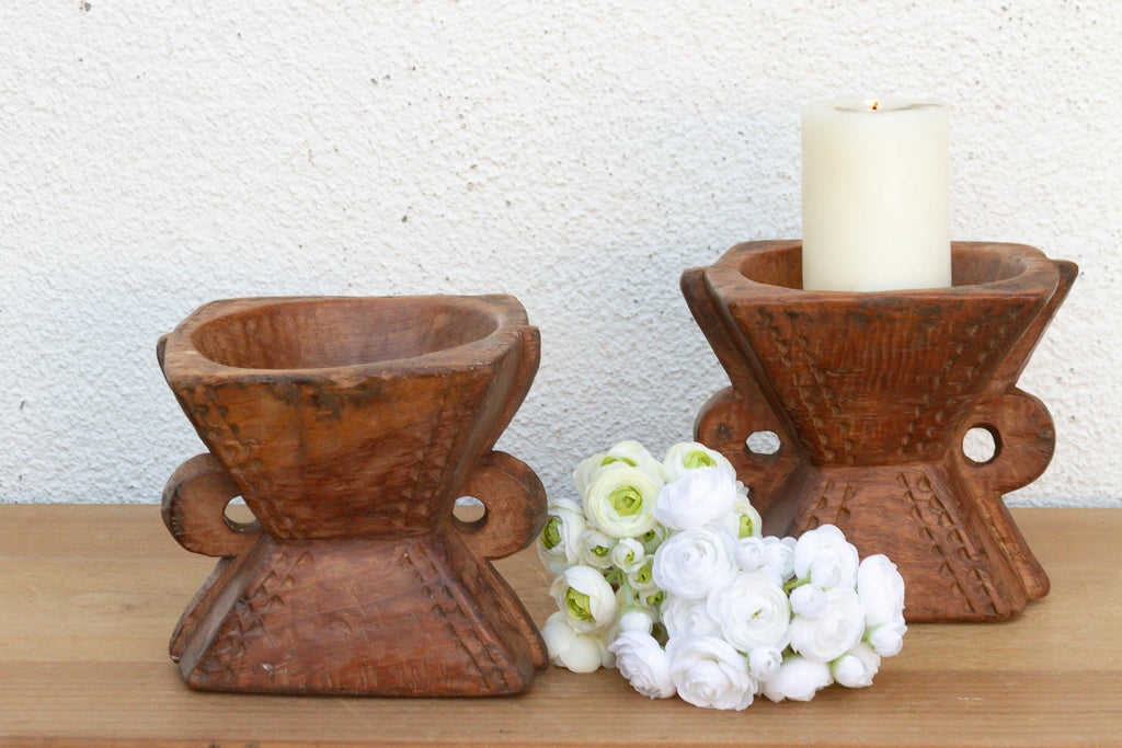 Set of 2, Early 20th Century Bijani Seeders