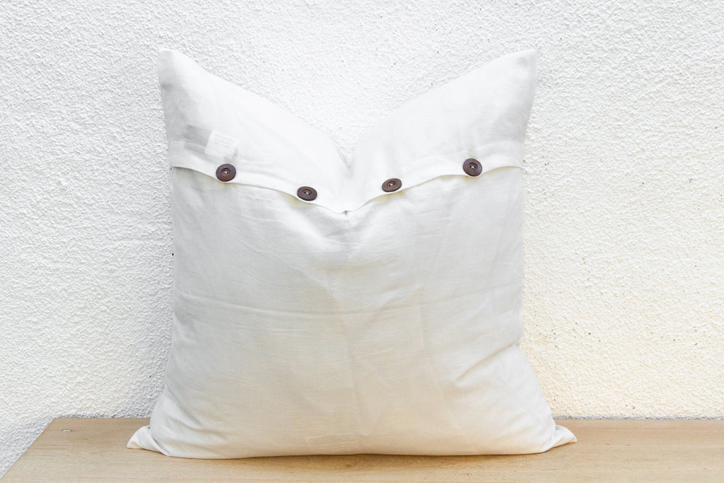 Pale Tide Euro Applique Pillow Cover