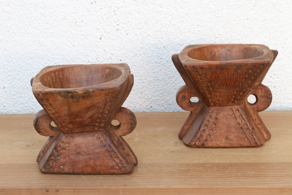 Set of 2, Early 20th Century Bijani Seeders