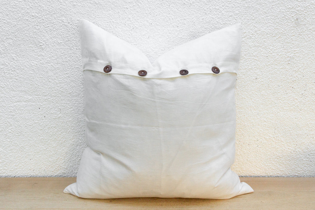 Dust Light Euro Applique Pillow Cover