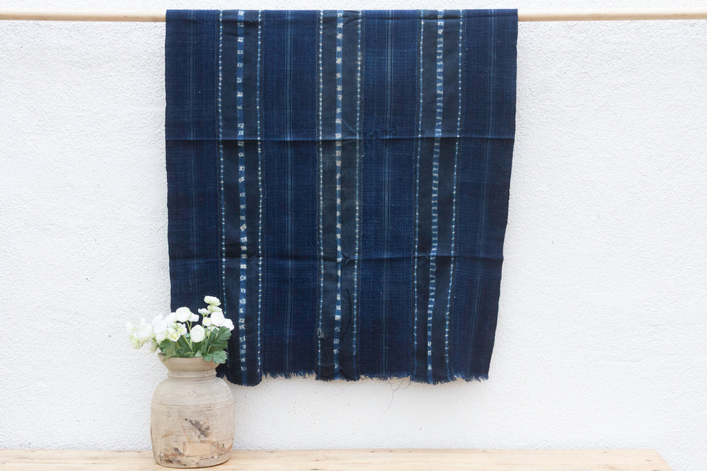 Blue Ocean Indigo Mud Cloth