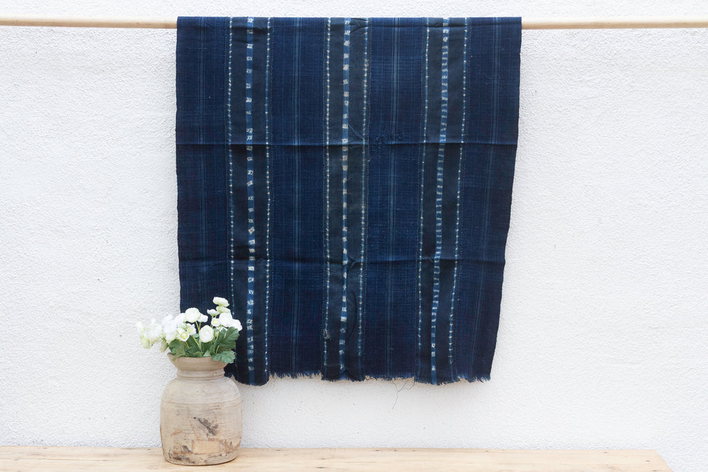Blue Ocean Indigo Mud Cloth