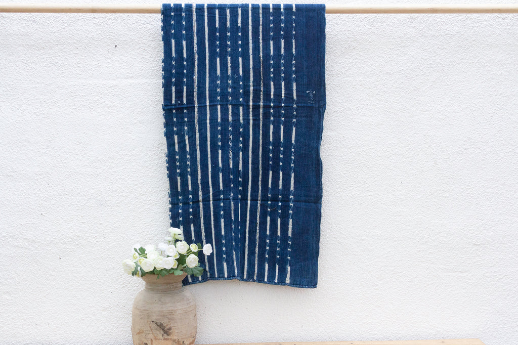 Sky View Indigo Mud Cloth