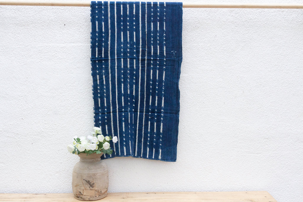 Sky View Indigo Mud Cloth