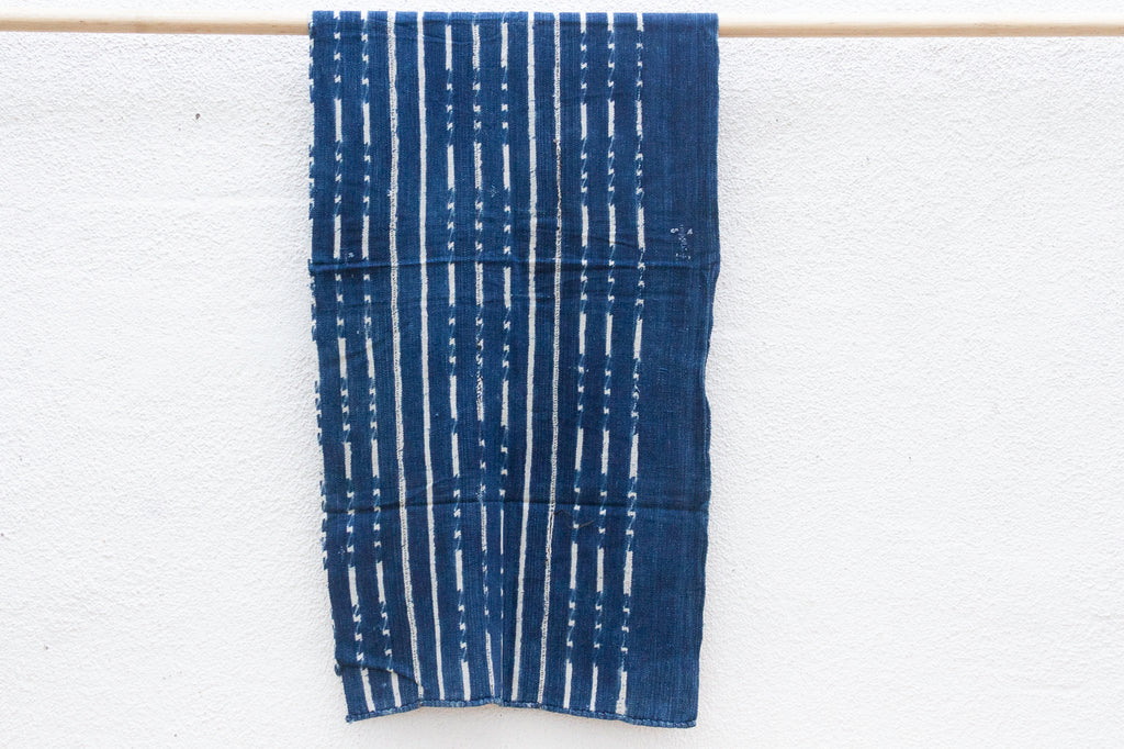 Sky View Indigo Mud Cloth