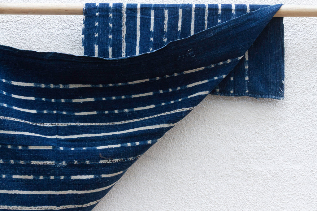 Sky View Indigo Mud Cloth
