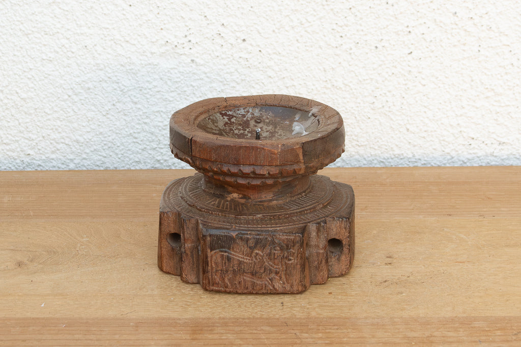 Antique Wood Harvest Indian Seeder (Trade)