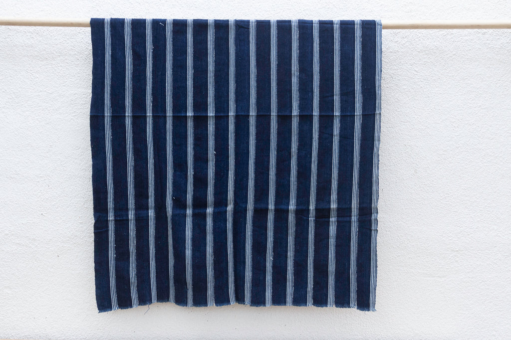 Cobalt Forest Indigo Mud Cloth