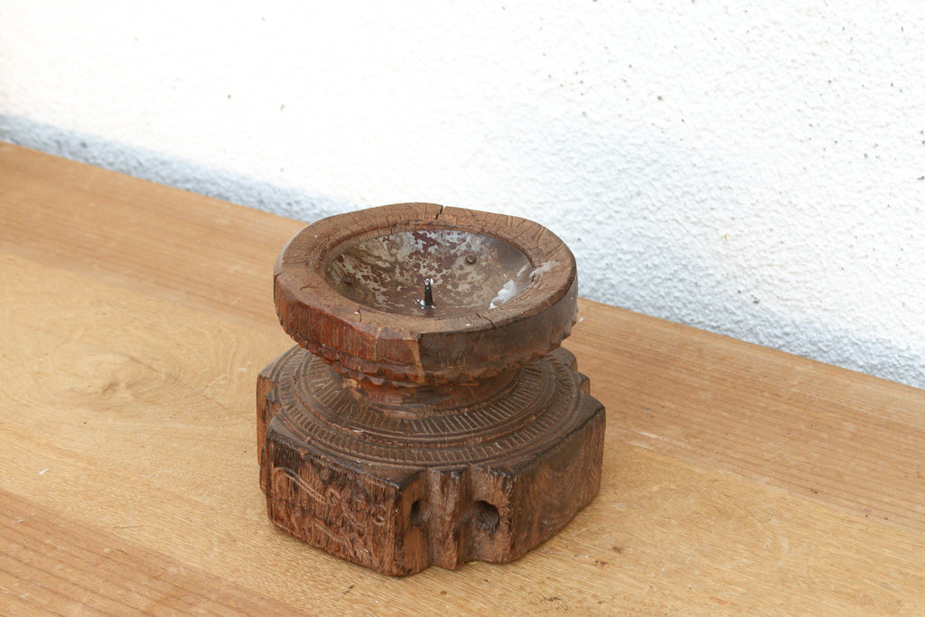 Antique Wood Harvest Indian Seeder (Trade)