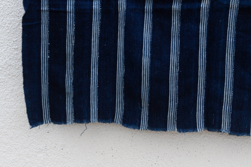Cobalt Forest Indigo Mud Cloth