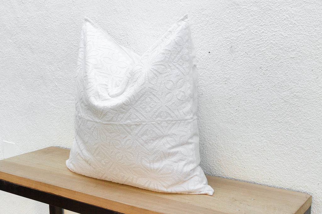 Wisteria Bloom Large Applique Pillow Cover