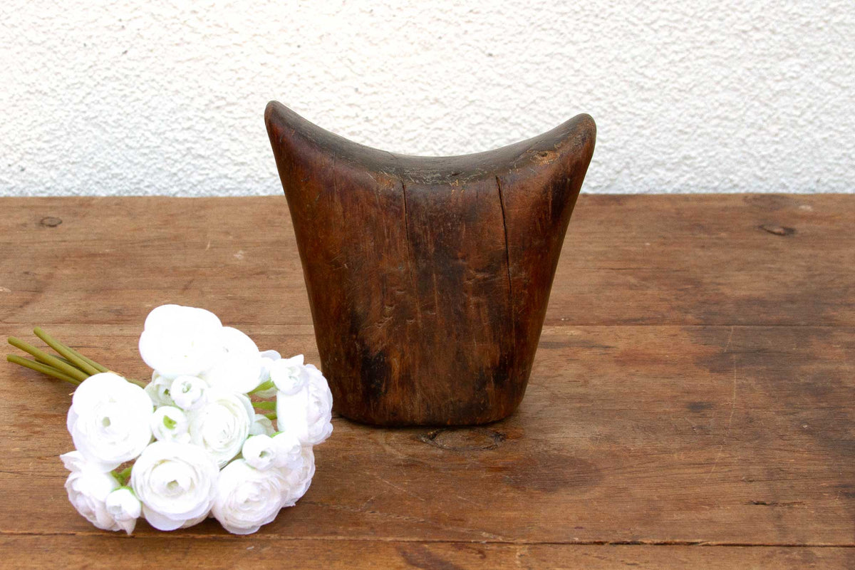 Antique African Wooden Headrest– DE-COR | Globally Inspired