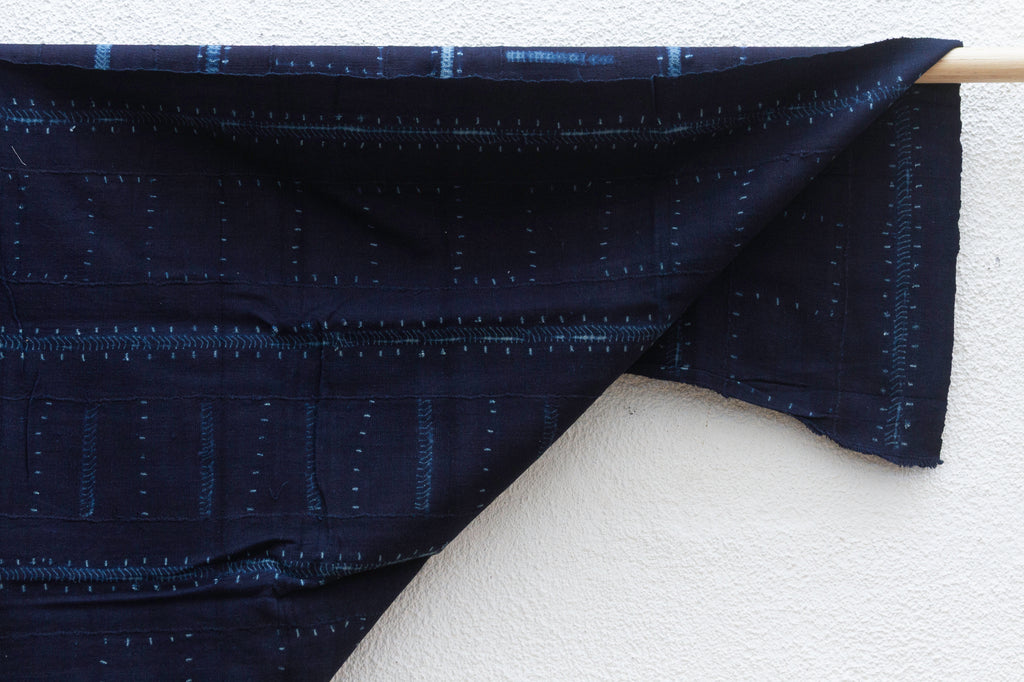 Tribal Fade Indigo Mud Cloth