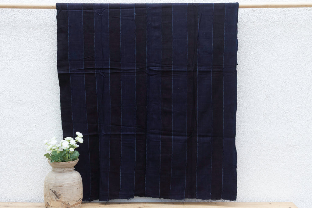 Boho Blue Indigo Mud Cloth