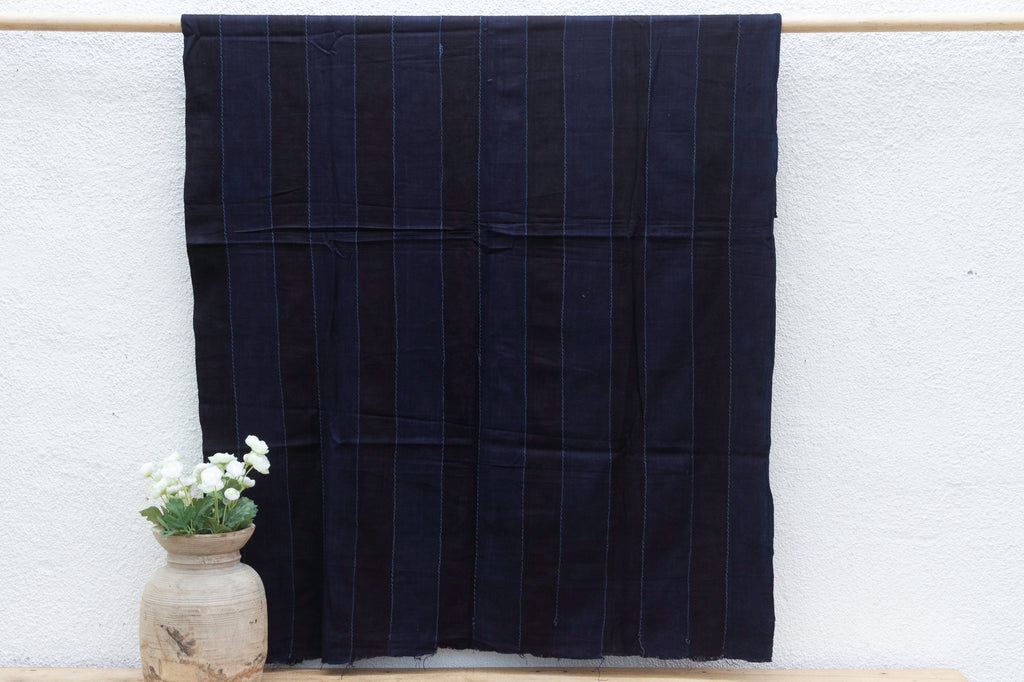 Boho Blue Indigo Mud Cloth