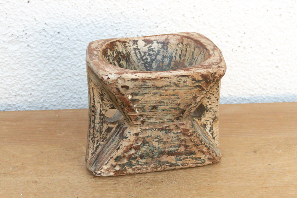 Textured Verdigris Farmhouse Bijani Artifact