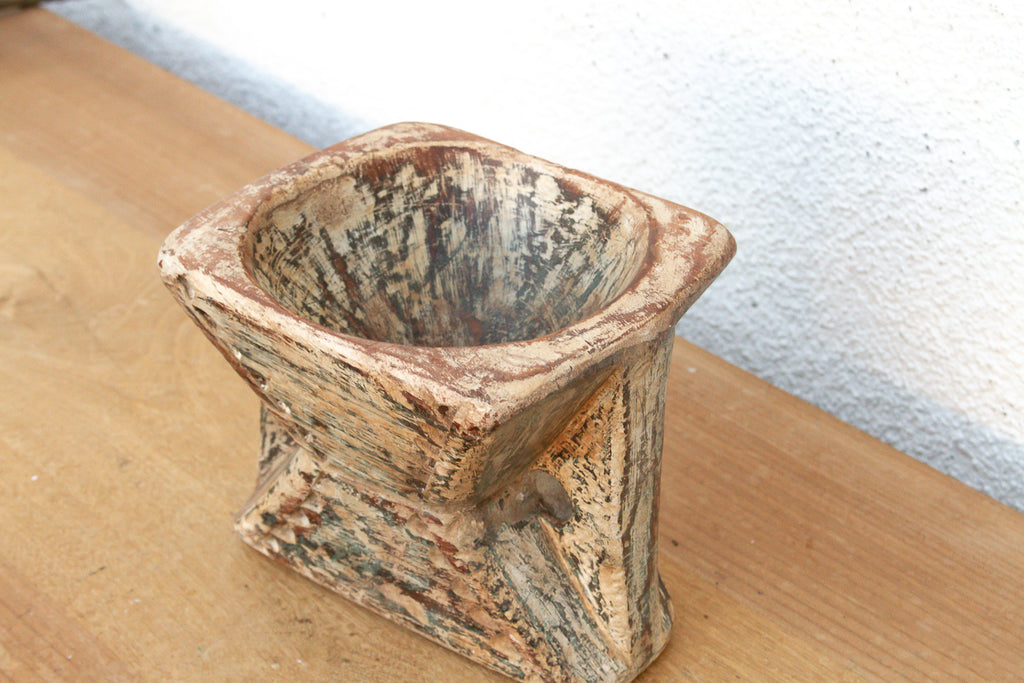 Textured Verdigris Farmhouse Bijani Artifact