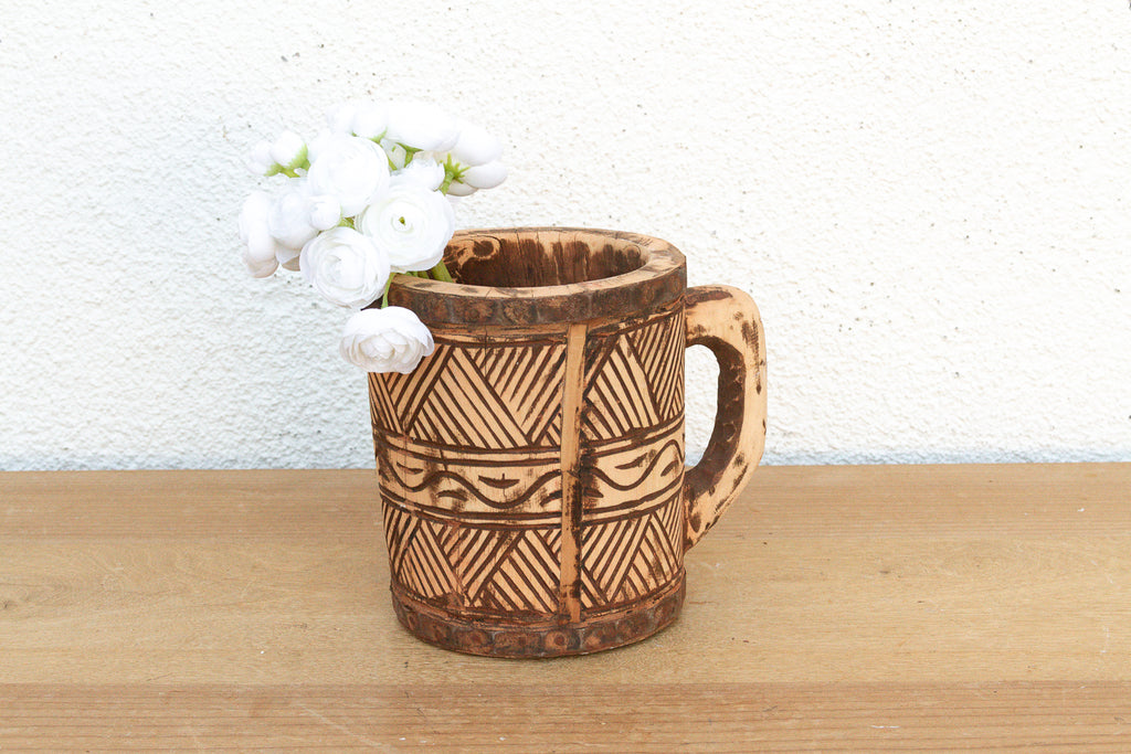Handcarved Tribal Vessel (Trade)
