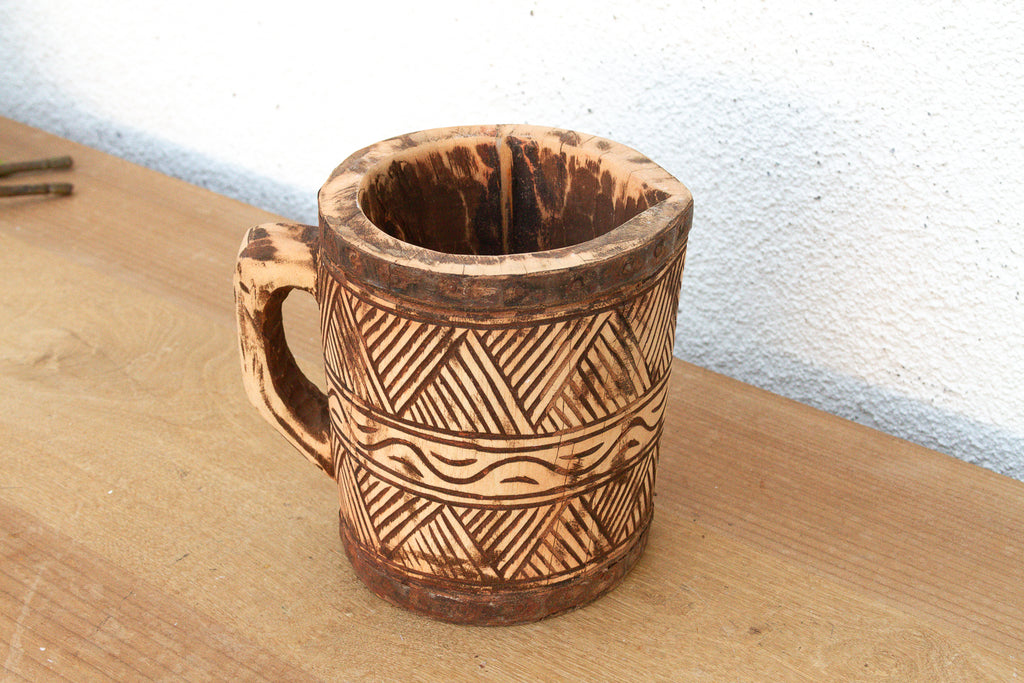 Handcarved Tribal Vessel (Trade)
