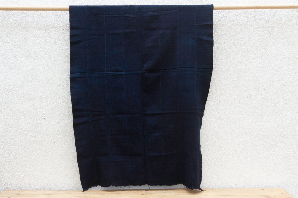 Zambezi Stitch Indigo Mud Cloth