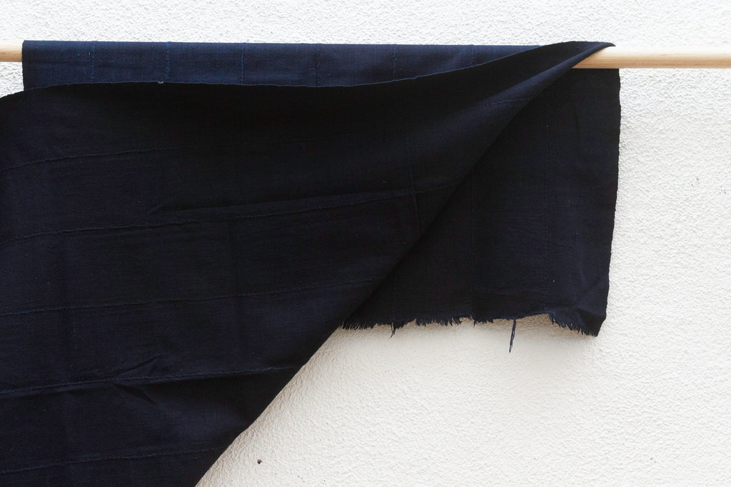 Zambezi Stitch Indigo Mud Cloth