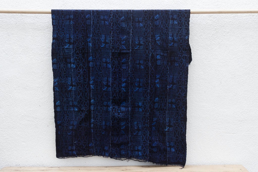 Blue Tundra Indigo Mud Cloth