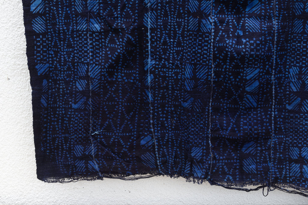 Blue Tundra Indigo Mud Cloth