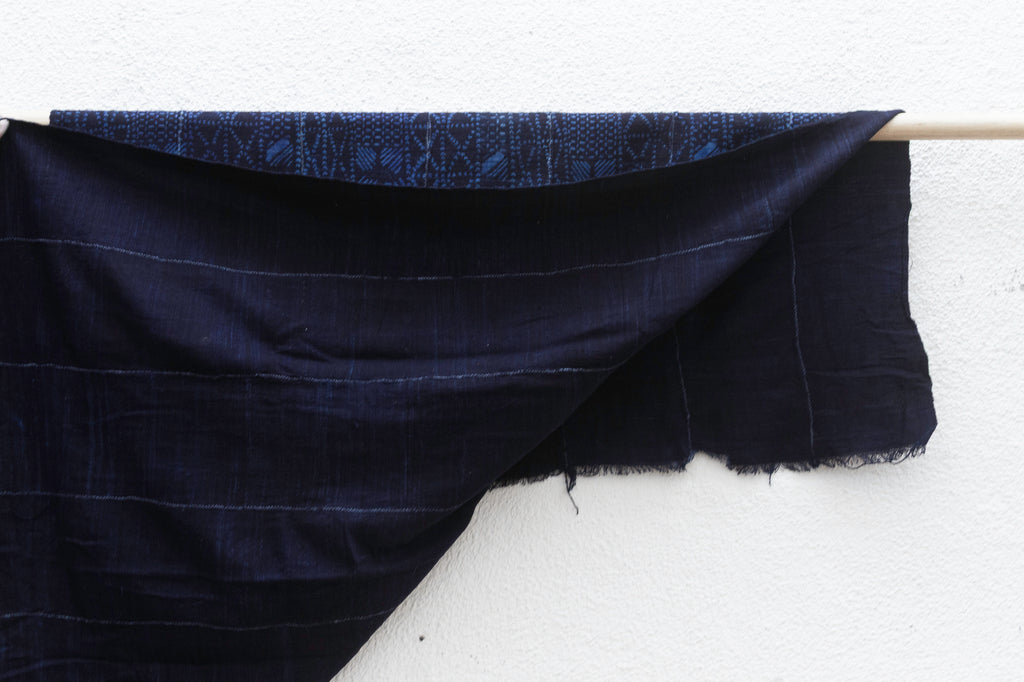 Blue Tundra Indigo Mud Cloth