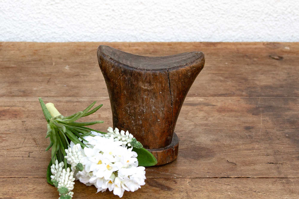 Charming Hand-Carved Sidama Headrest