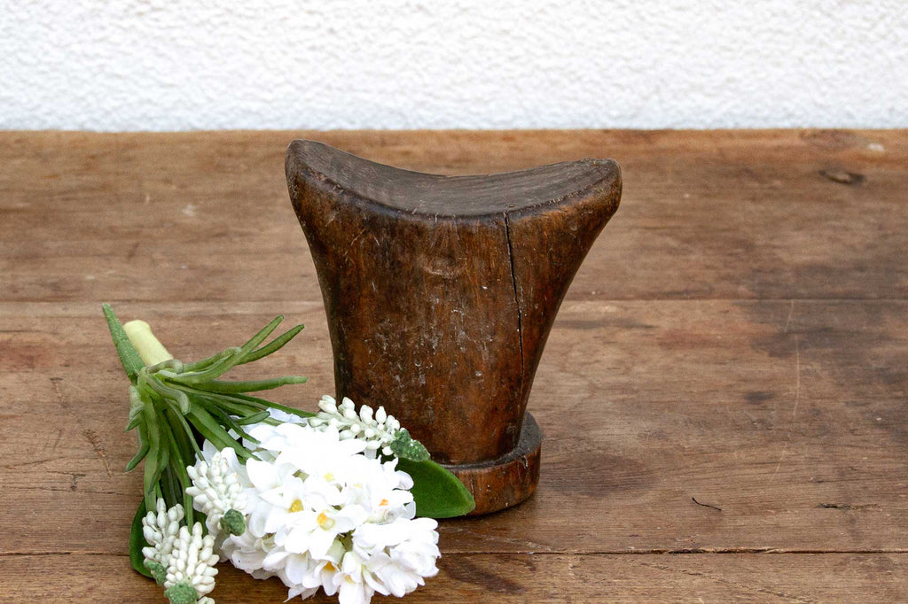 Charming Hand-Carved Sidama Headrest