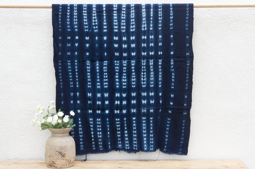 Velora Indigo Mud Cloth