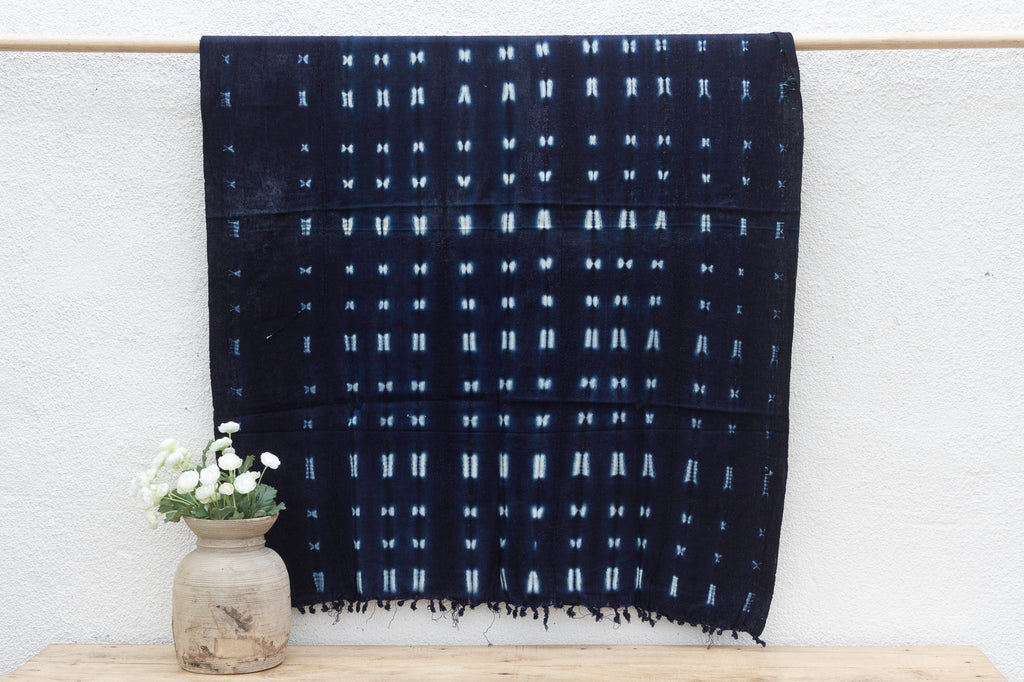 Misty Indigo Mud Cloth