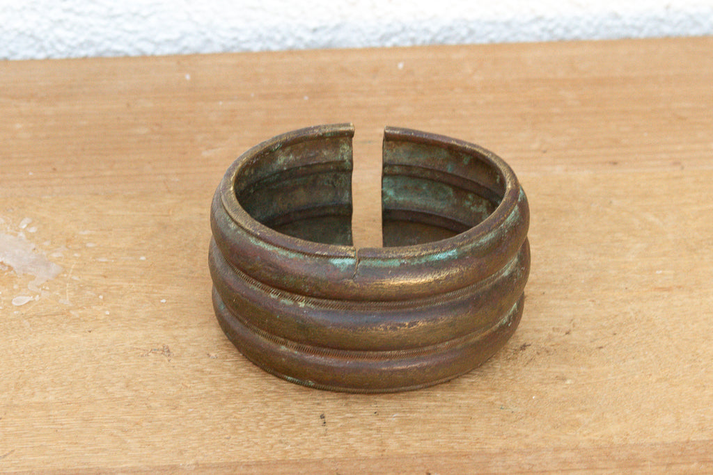 Antique Solid Brass African Merchants Currency