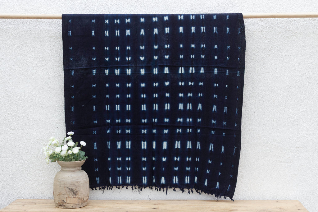 Misty Indigo Mud Cloth