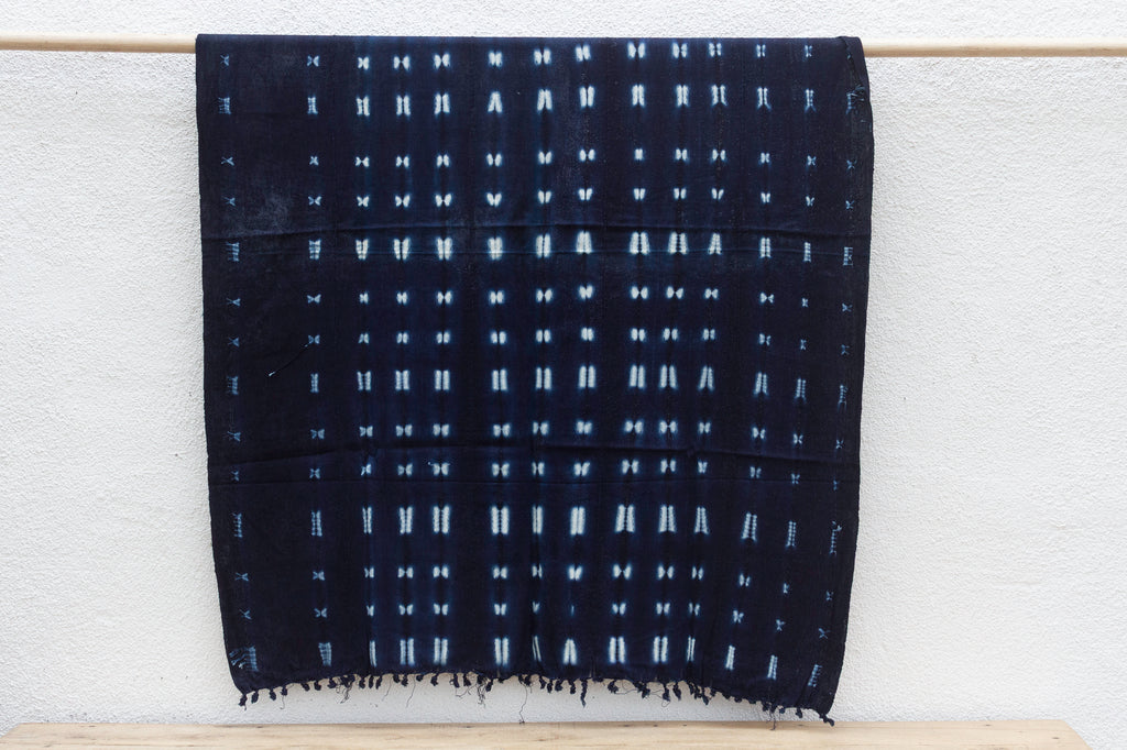 Misty Indigo Mud Cloth